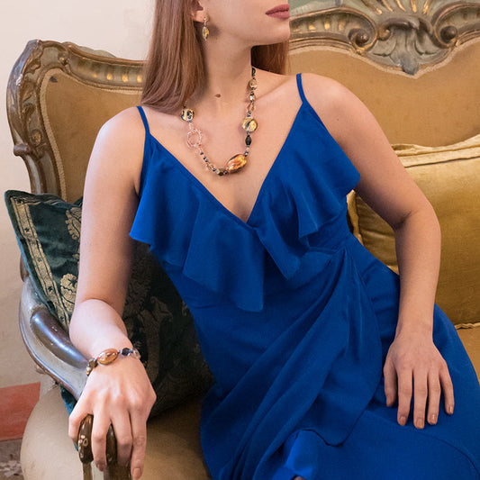 Parure Top modello Caterina - Gioielli in Vetro di Murano